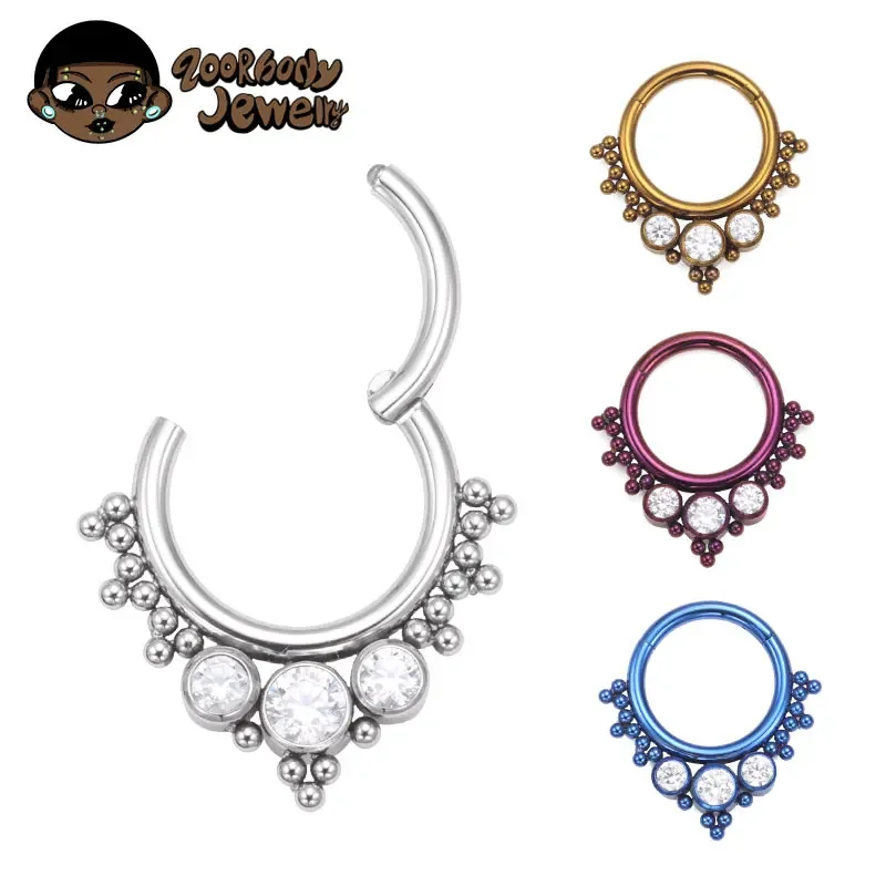 Body Jewelry Quality - Piercing de Titânio ASTM F136 de