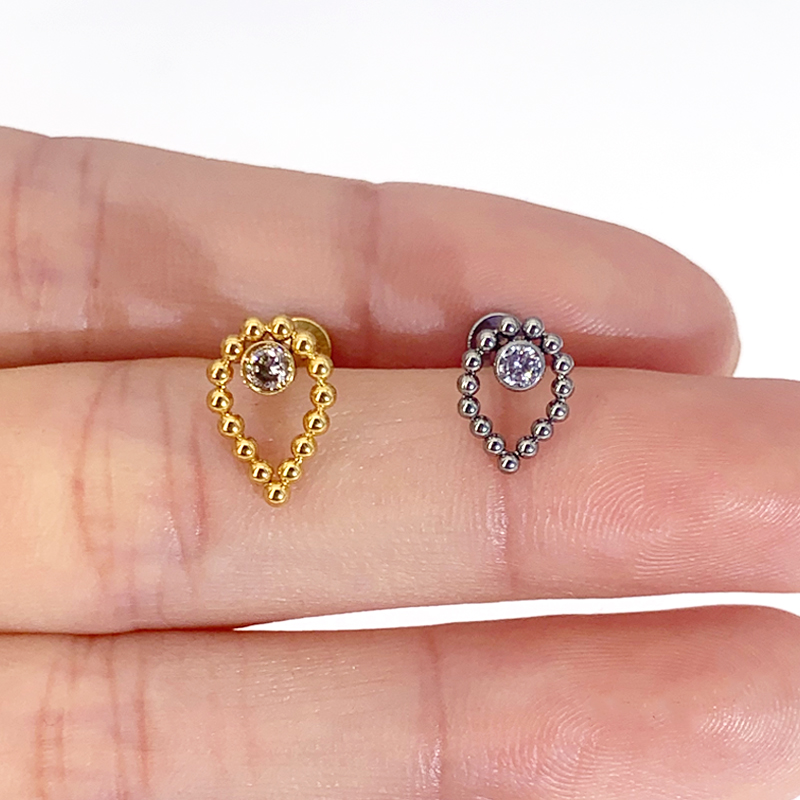 Body Jewelry Amazon - 1 peça g23 titânio 16g bola
