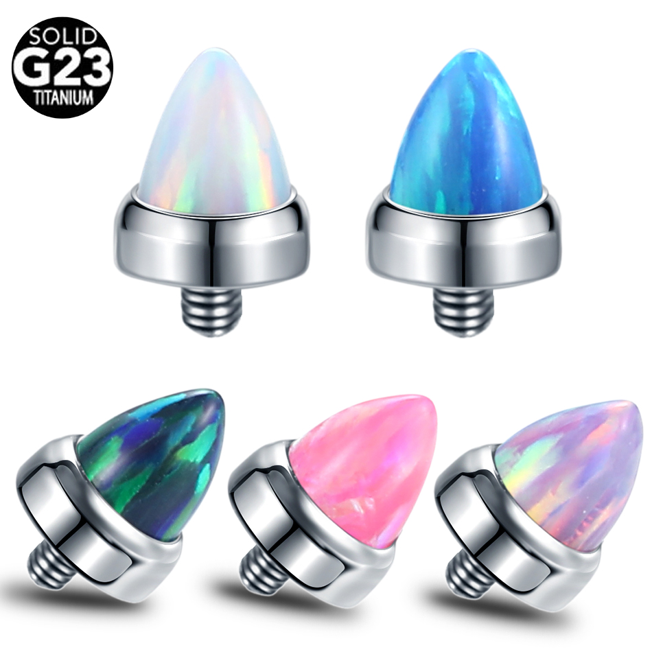 Rook Curved Barbell - 1pc conjunto de garra de titânio