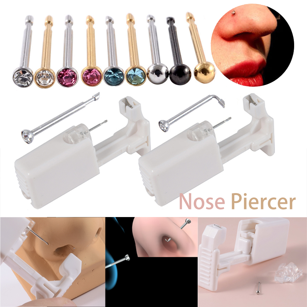 Body Jewelry Factory - Unidade de piercing de nariz estéril