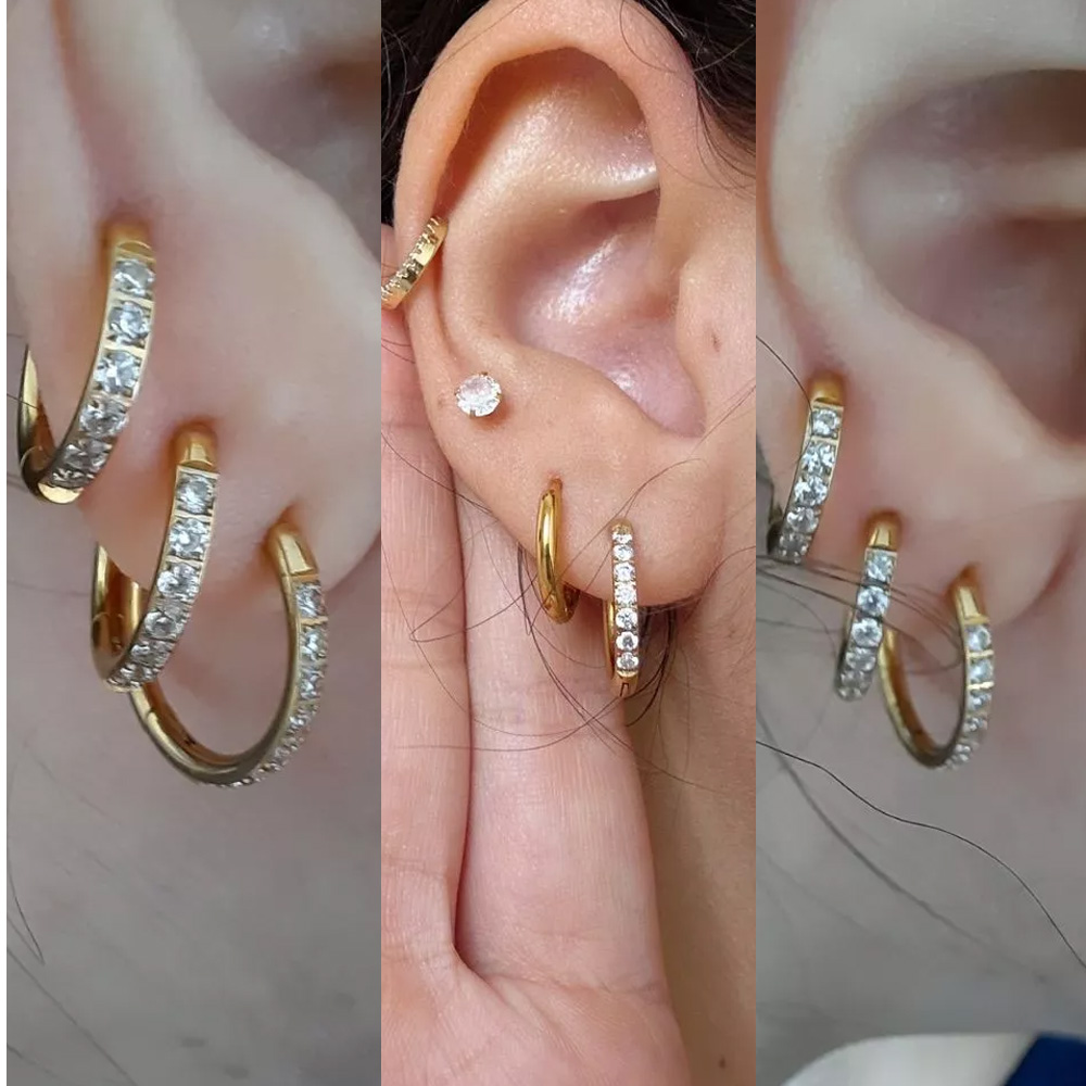 Argola de Titânio ASTM F136 G2 - Body Jewelry Quality avaliação e preço