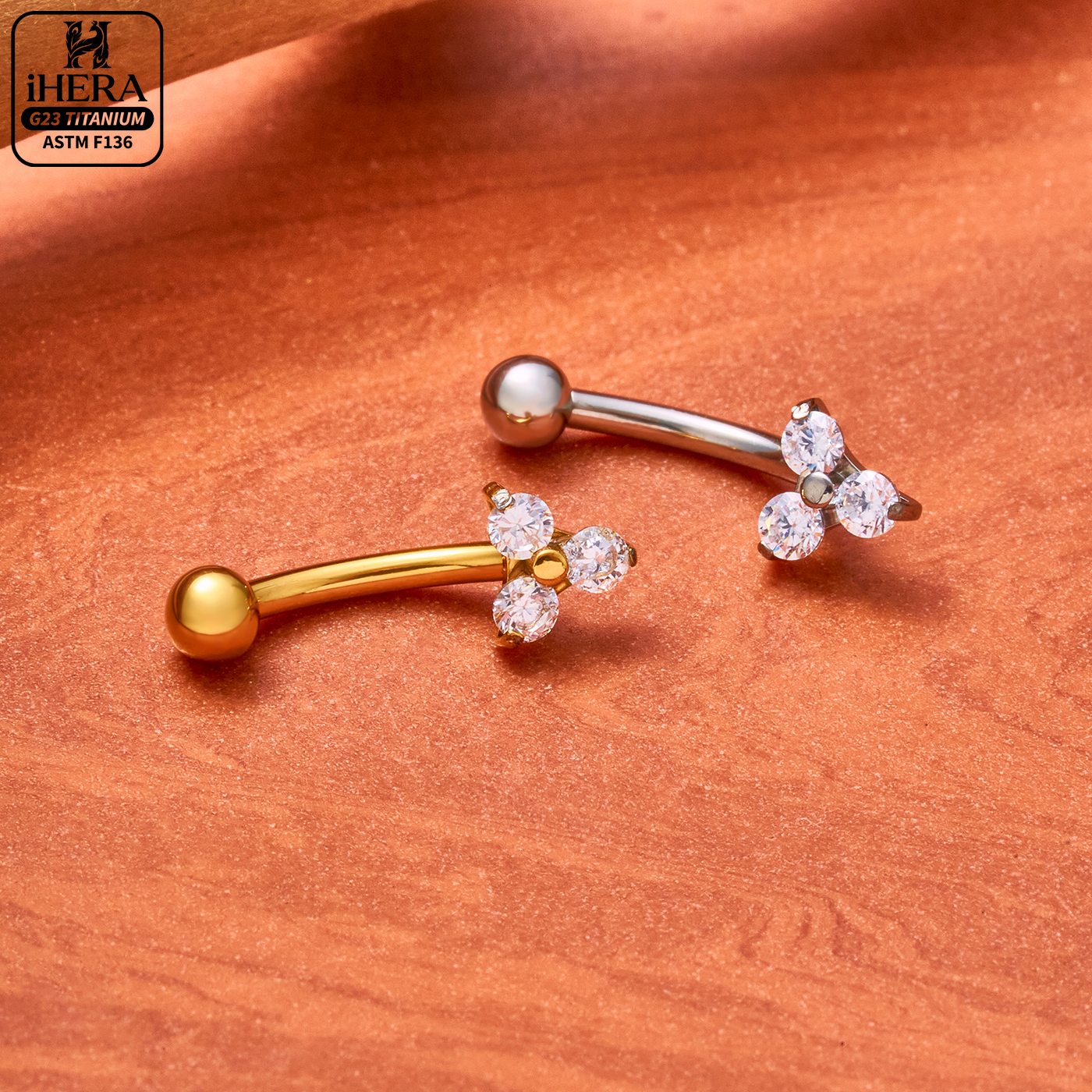 Piercing de Titânio F136 com B - Body Jewelry Vertical Labret avaliação e preço