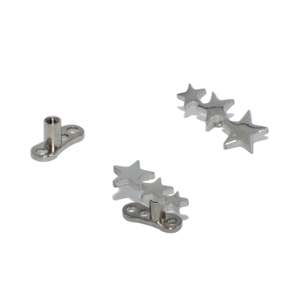 Peça de base de aço/titânio op - Dermal Anchor Top avaliação e preço