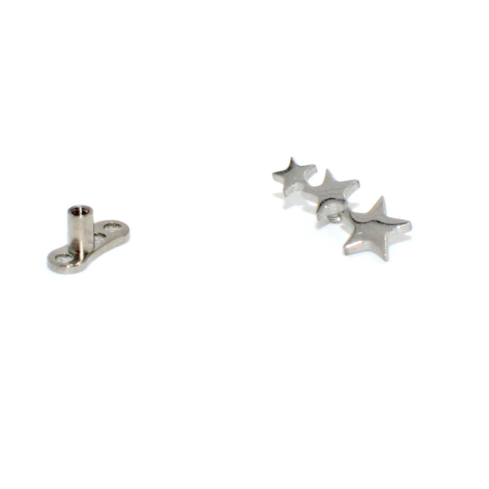 Peça de base de aço/titânio op - Dermal Anchor Top avaliação e preço