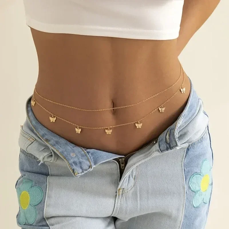 Novo charme sexy dupla camada  - Body Jewelry In Bulk avaliação e preço