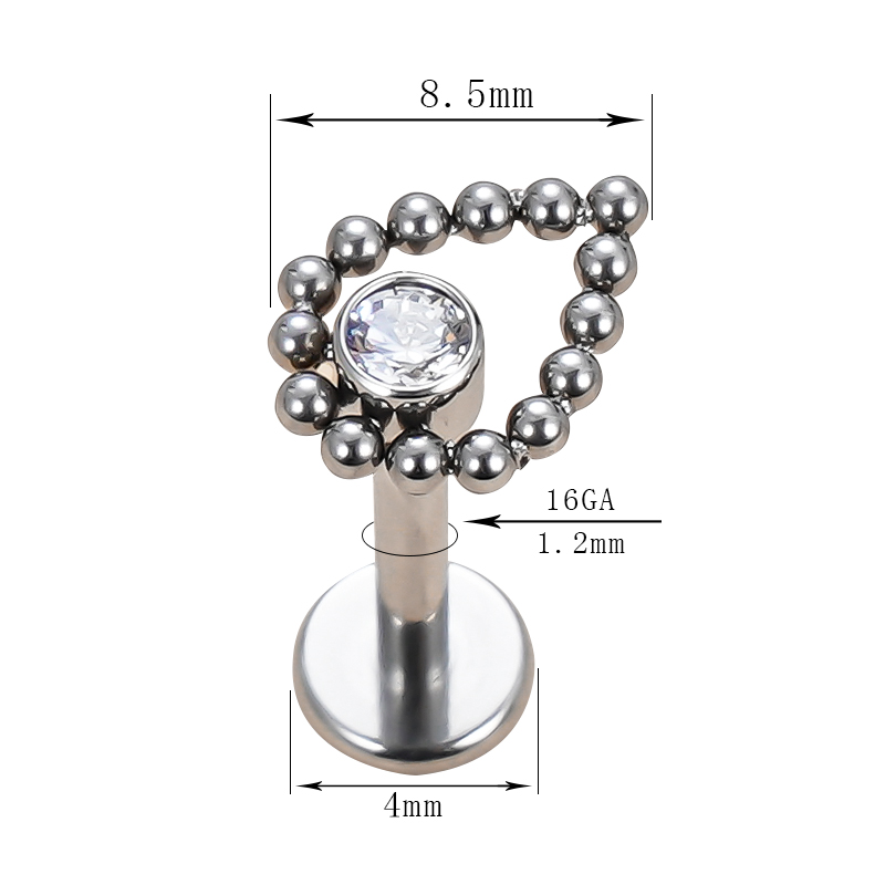 1 peça g23 titânio 16g bola so - Body Jewelry Amazon avaliação e preço