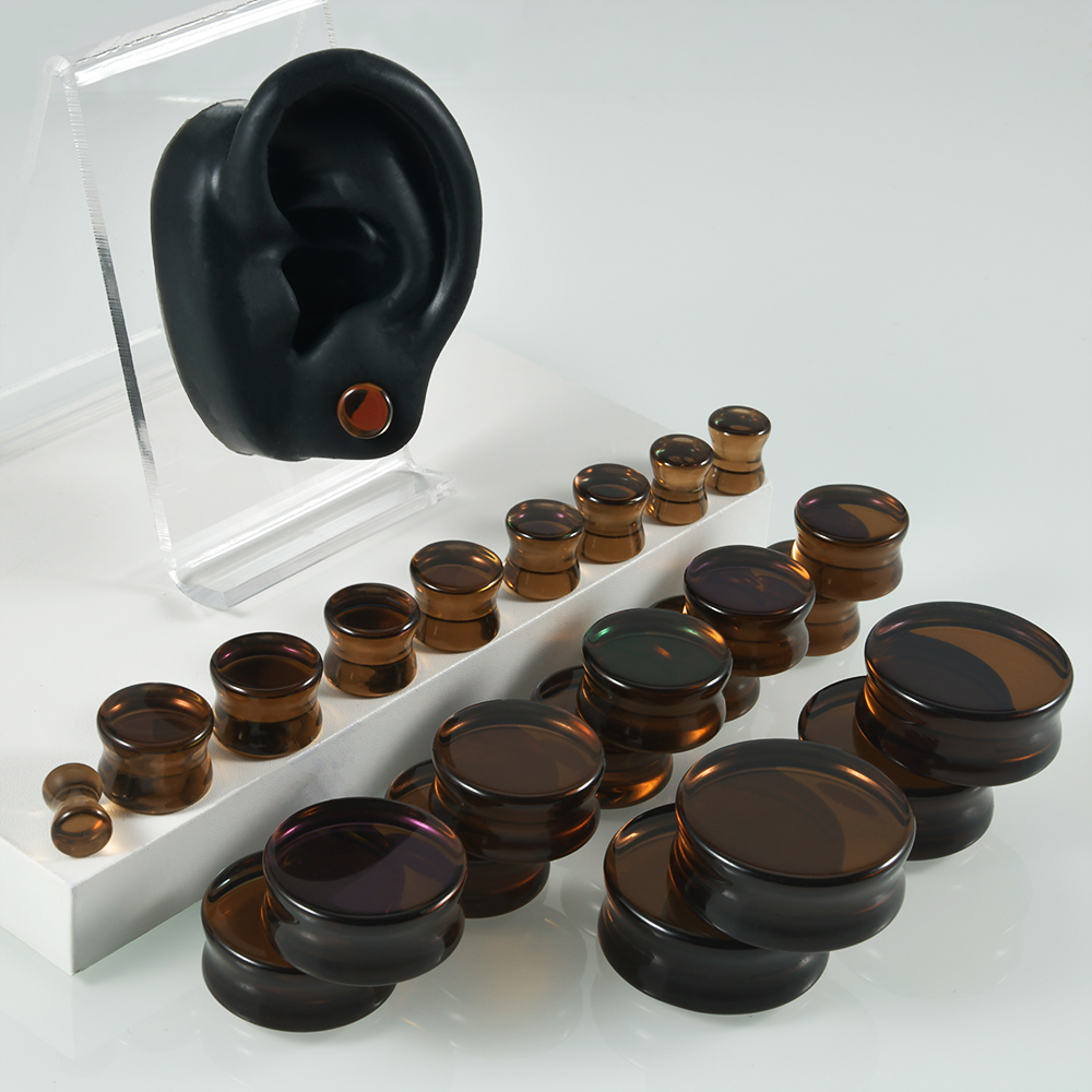 1 par de tampões de ouvido de  - Body Jewelry Quality avaliação e preço