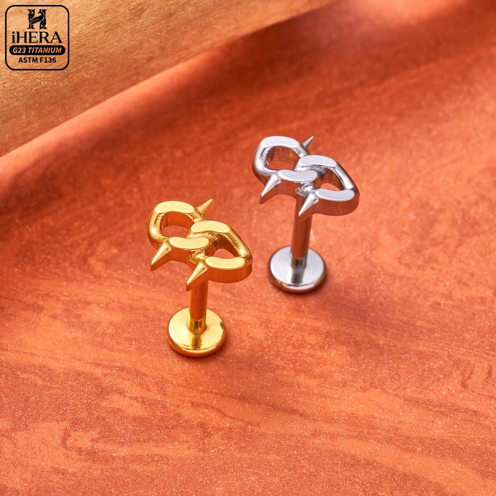 Brincos de Titânio G23 Pequeno - Rook Curved Barbell avaliação e preço
