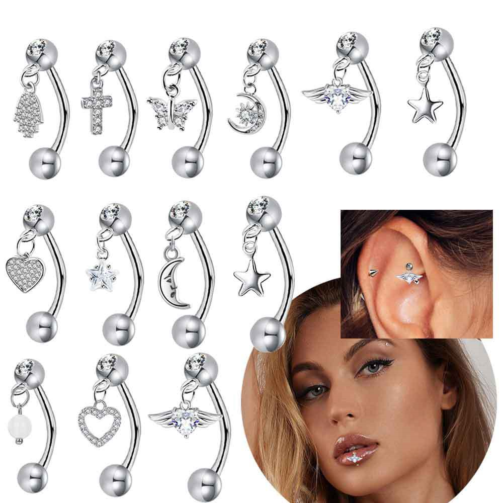 1 pçs borboleta balançar sobra - Rook Curved Barbell avaliação e preço