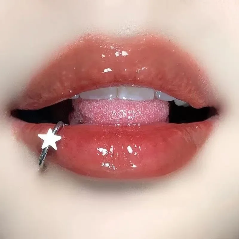 Anel labial de aço inoxidável, - Body Jewelry Vertical Labret avaliação e preço