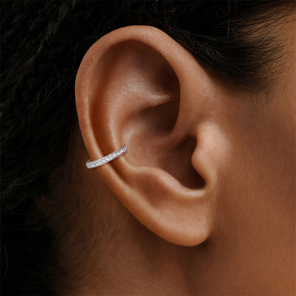 KOJ 1PC Brinco de Orelha em Fo - Body Jewelry Quality avaliação e preço