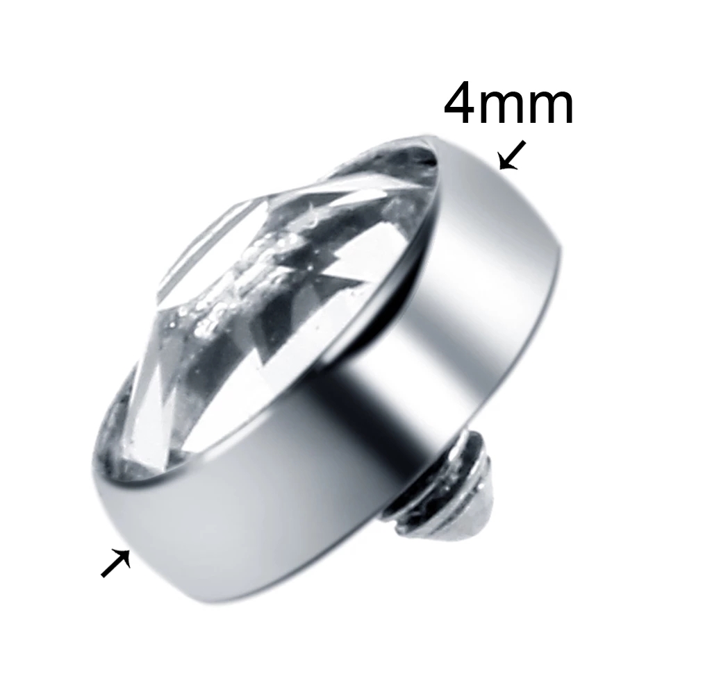 Piercing microdermico de titân - Dermal Anchor Top avaliação e preço