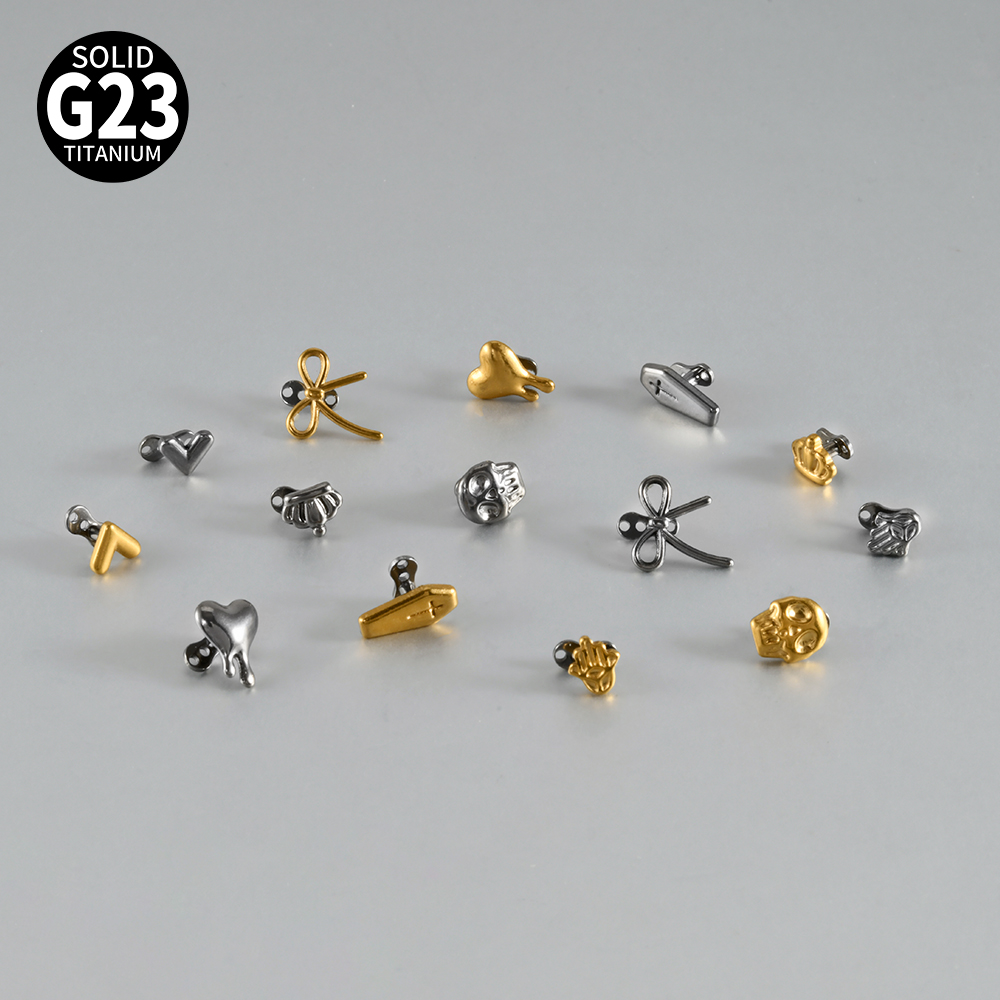 1PC F136 Titânio Dermal Anchor - Dermal Anchor Top avaliação e preço