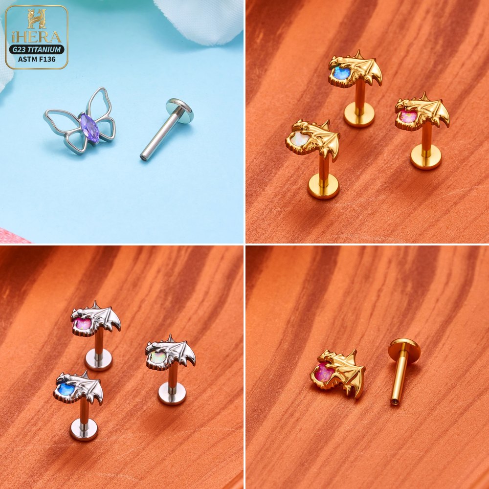 Atacado de Piercings de Titâni - Dermal Anchor Top avaliação e preço