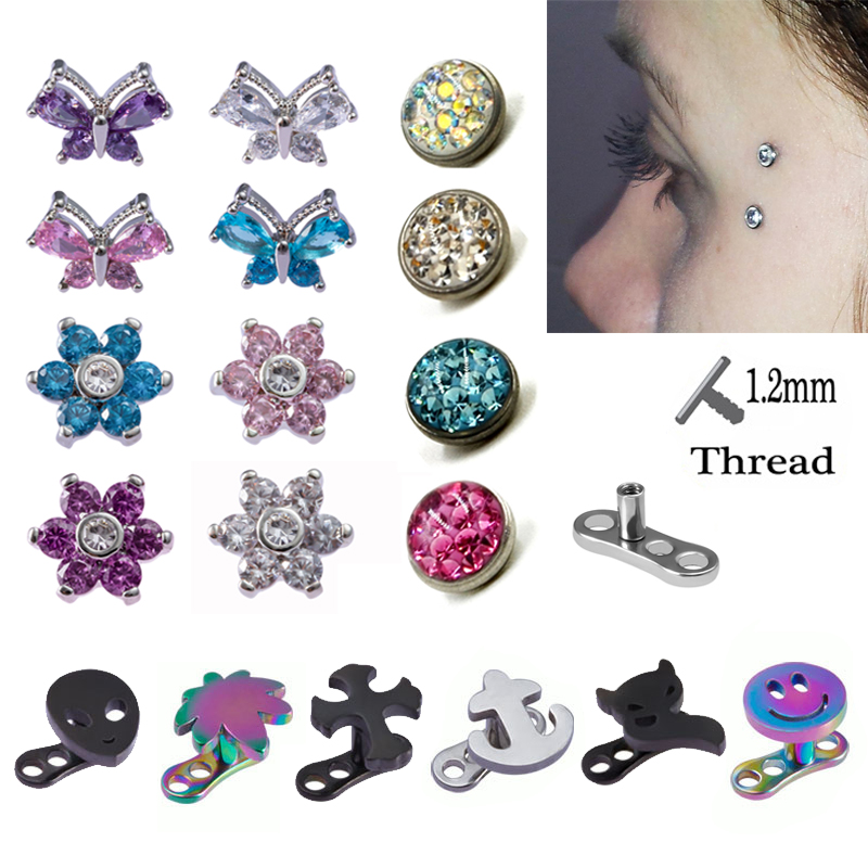 Piercing superior de âncora dé - Dermal Anchor Top avaliação e preço
