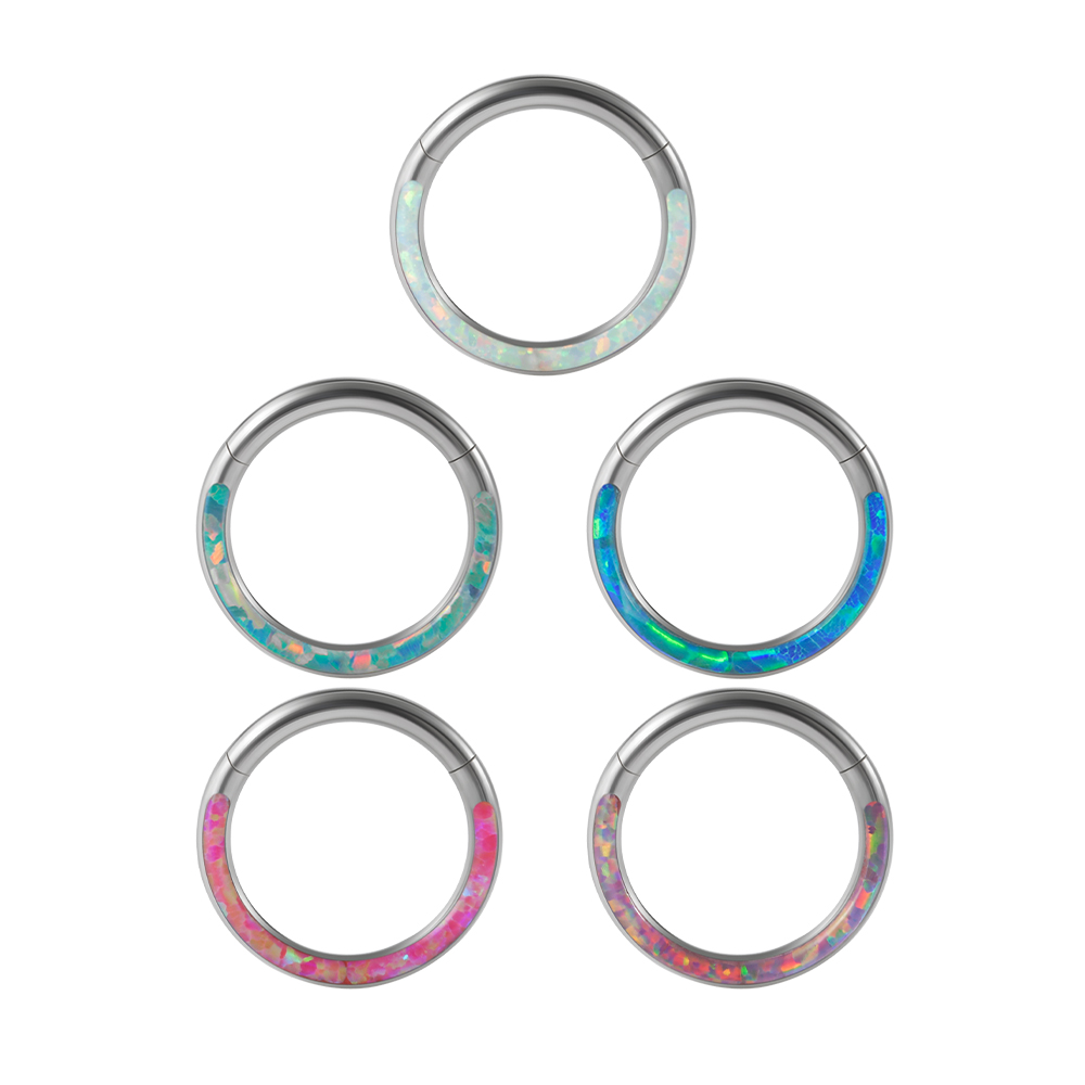 1 peça de aço cirúrgico opala  - Body Jewelry Quality avaliação e preço