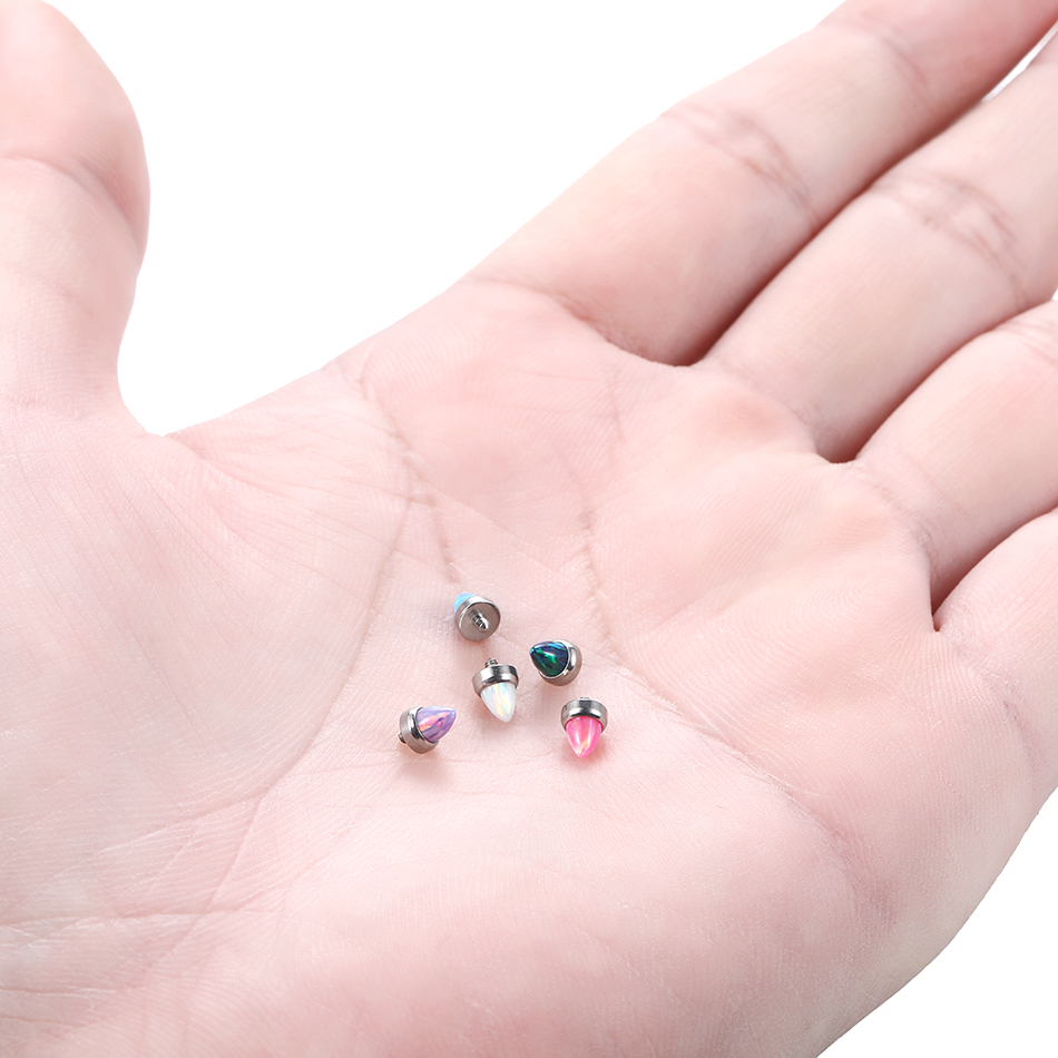 1pc conjunto de garra de titân - Rook Curved Barbell avaliação e preço