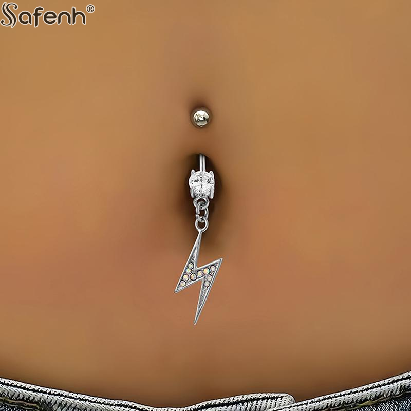 1 peça Piercing de Umbigo de C - Body Jewelry Quality avaliação e preço