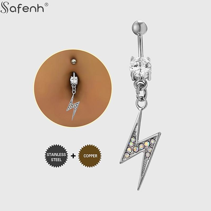 1 peça Piercing de Umbigo de C - Body Jewelry Quality avaliação e preço