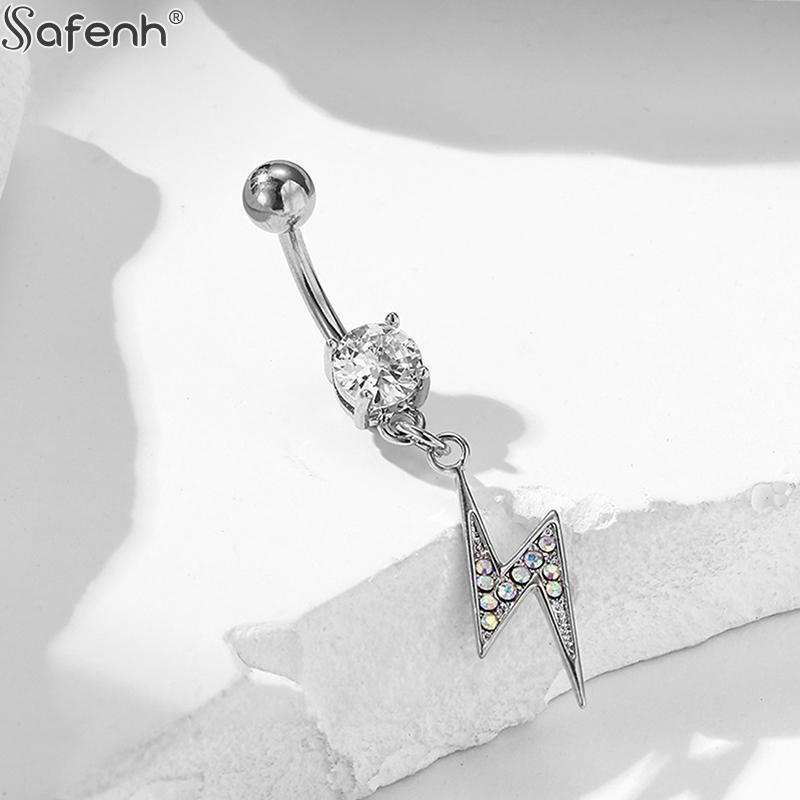 1 peça Piercing de Umbigo de C - Body Jewelry Quality avaliação e preço