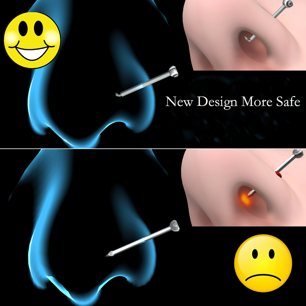 Unidade de piercing de nariz e - Body Jewelry Factory avaliação e preço