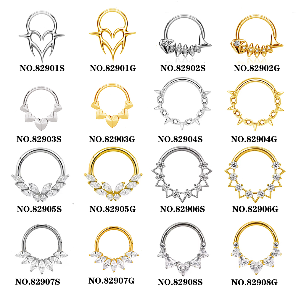 Anel de argola de titânio g23, - Rook Curved Barbell avaliação e preço
