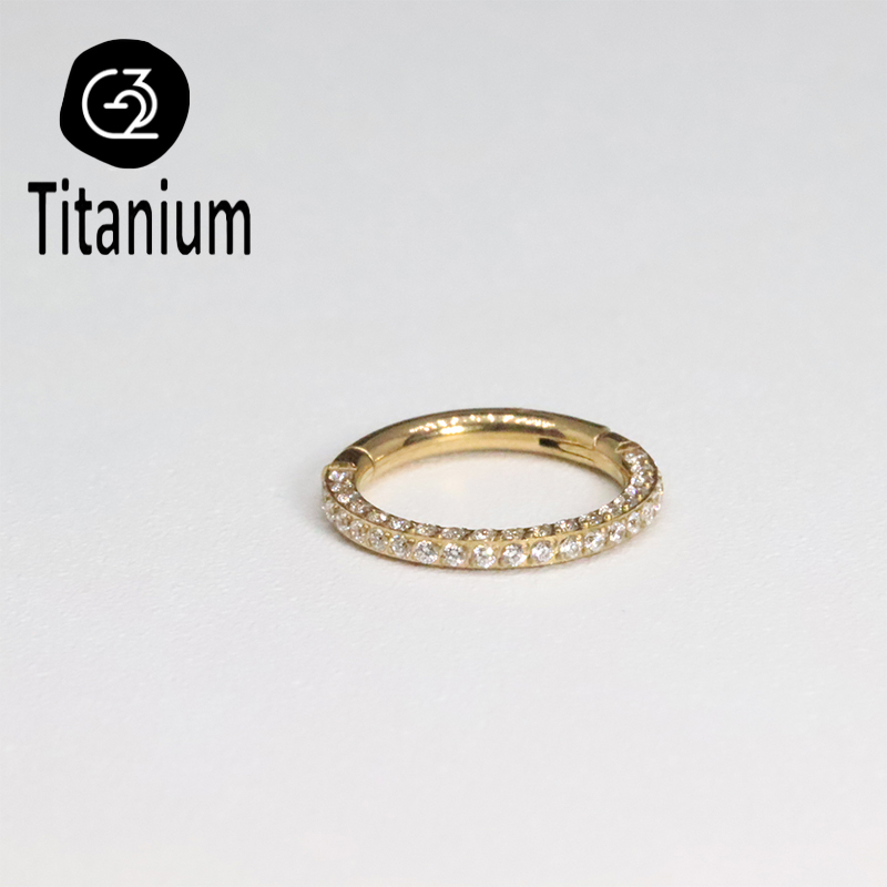 Argolas de Titânio ASTM F136 G - Body Jewelry Quality avaliação e preço