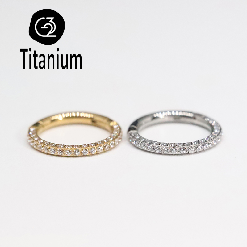 Argolas de Titânio ASTM F136 G - Body Jewelry Quality avaliação e preço