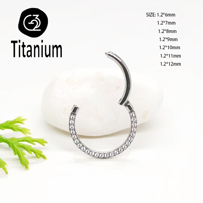 Argolas de Titânio ASTM F136 G - Body Jewelry Quality avaliação e preço